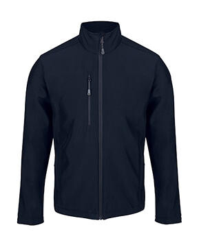 Regatta Honestly Made Recycled Softshell Jacket, Navy, 2XL bedrucken, Art.-Nr. 893172007