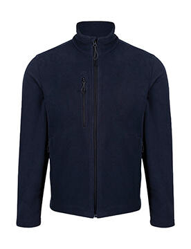 Regatta Honestly Made Recycled Full Zip Fleece, Navy, M bedrucken, Art.-Nr. 895172004