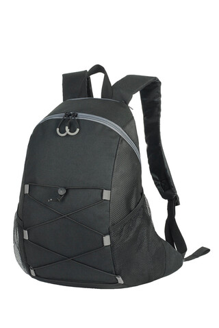 Shugon Chester Backpack, Black/Black, One Size bedrucken, Art.-Nr. 900381920