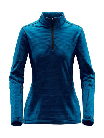 StormTech Women`s Base Thermal 1/4 Zip, Ocean, XL bedrucken, Art.-Nr. 904183056