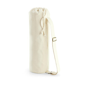 Westford Mill EarthAware® Organic Yoga Mat Bag, Natural, One Size bedrucken, Art.-Nr. 909280080