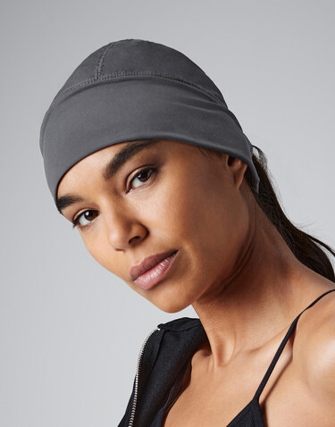 Beechfield Softshell Sports Tech Beanie, Graphite Grey, One Size bedrucken, Art.-Nr. 910691310