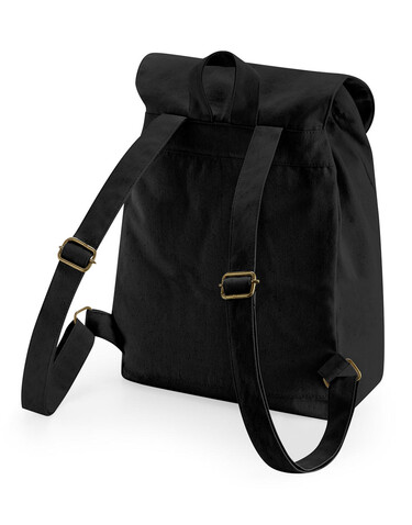 Westford Mill EarthAware® Organic Rucksack, Black, One Size bedrucken, Art.-Nr. 911281010