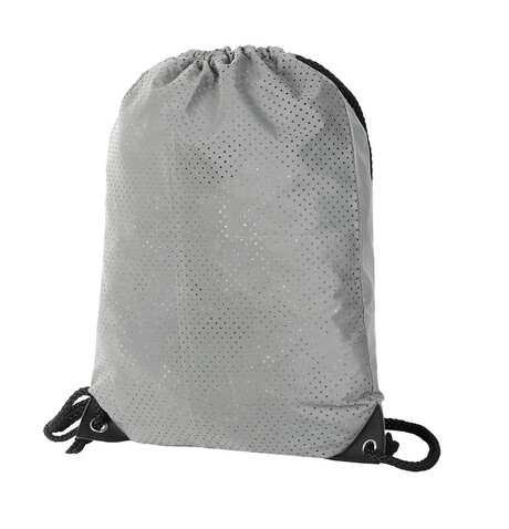 Shugon Stafford Reflective Drawstring Backpack, Silver Hi Vis, One Size bedrucken, Art.-Nr. 911387150