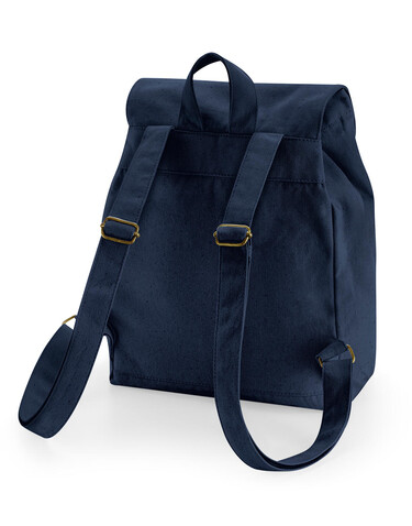 Westford Mill EarthAware® Organic Mini Rucksack, French Navy, One Size bedrucken, Art.-Nr. 912282010