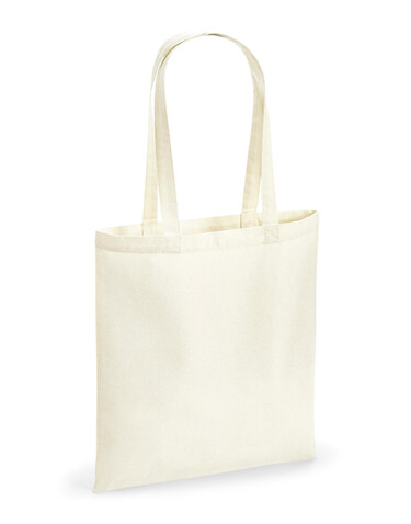 Westford Mill Recycled Cotton Tote, Natural, One Size bedrucken, Art.-Nr. 913280080