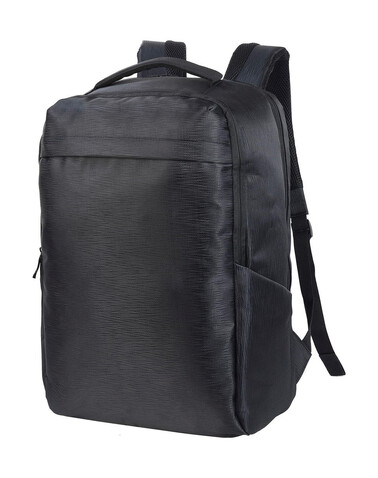 Shugon Davos Essential Laptop Backpack, Black, One Size bedrucken, Art.-Nr. 913381010