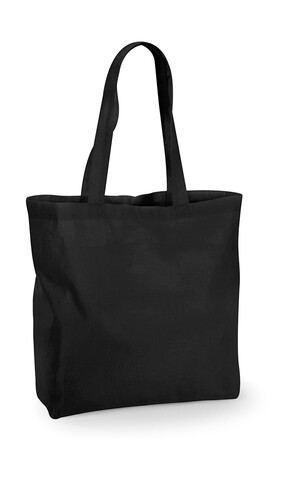 Westford Mill Recycled Cotton Maxi Tote, Black, One Size bedrucken, Art.-Nr. 916281010