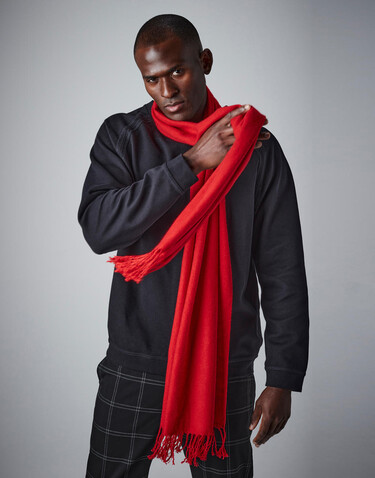 Beechfield Classic Woven Scarf, Black, One Size bedrucken, Art.-Nr. 926691010