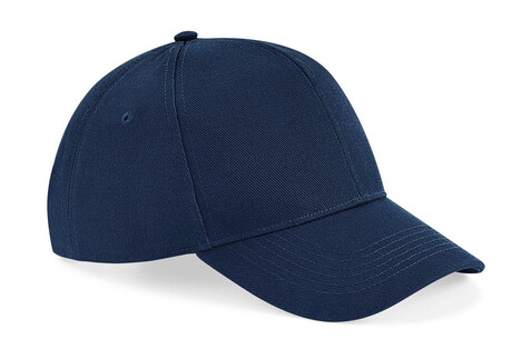 Beechfield Ultimate 6 Panel Cap, French Navy, One Size bedrucken, Art.-Nr. 927692010