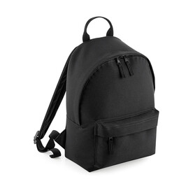 Bag Base Mini Fashion Backpack, Black/Black, One Size bedrucken, Art.-Nr. 929291520