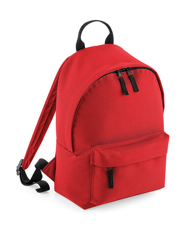 Bag Base Mini Fashion Backpack, Bright Red, One Size bedrucken, Art.-Nr. 929294070