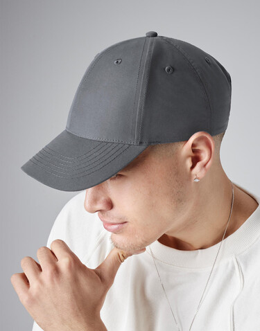 Beechfield Recycled Pro-Style Cap, Black, One Size bedrucken, Art.-Nr. 930691010