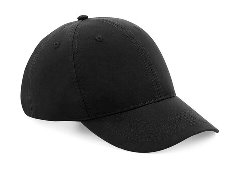 Beechfield Recycled Pro-Style Cap, Black, One Size bedrucken, Art.-Nr. 930691010