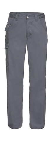 Russell Europe Twill Workwear Trousers length 32, Convoy Grey, 46&quot; (117cm) bedrucken, Art.-Nr. 932001270