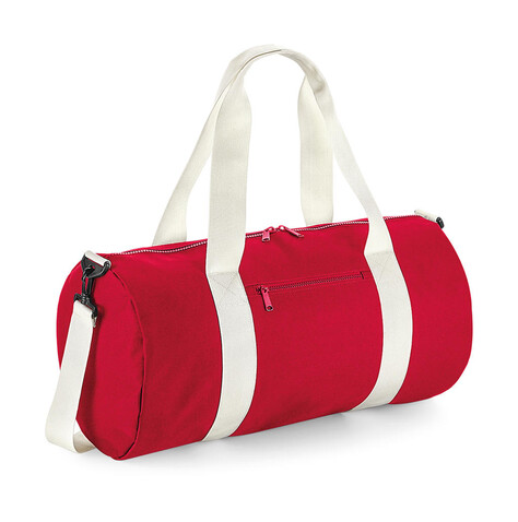 Bag Base Original Barrel Bag XL, Classic Red/Off White, One Size bedrucken, Art.-Nr. 932294780