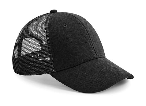 Beechfield Jersey Athleisure Trucker, Black, One Size bedrucken, Art.-Nr. 937691010