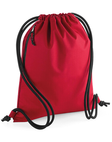 Bag Base Recycled Gymsac, Classic Red, One Size bedrucken, Art.-Nr. 938294010