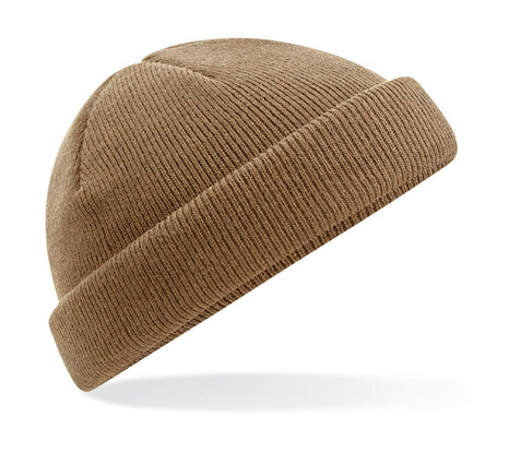 Beechfield Recycled Mini Fisherman Beanie, Biscuit, One Size bedrucken, Art.-Nr. 939690110
