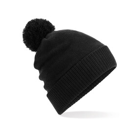 Beechfield Thermal Snowstar® Beanie, Black, One Size bedrucken, Art.-Nr. 941691010