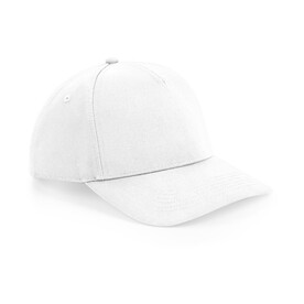 Beechfield Urbanwear 5 Panel Snapback, White, One Size bedrucken, Art.-Nr. 943690000