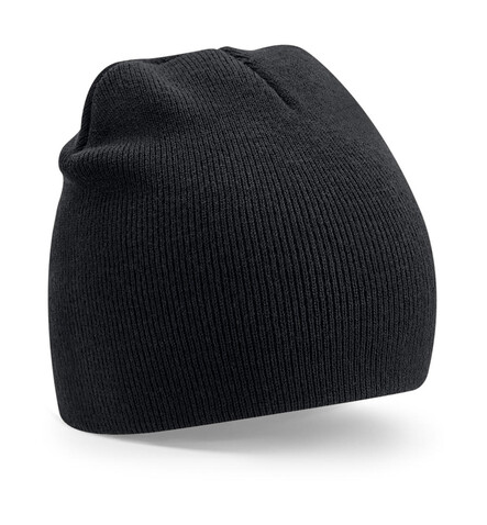 Beechfield Recycled Original Pull-On Beanie, Black, One Size bedrucken, Art.-Nr. 947691010 Beechfield Recycled Original Pull-On Beanie, Black, One Size bedrucken, Art.-Nr. 947691010