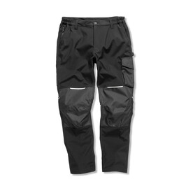 Result Slim Softshell Work Trousers, Black, XS bedrucken, Art.-Nr. 952331012