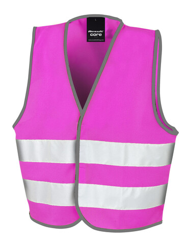 Result Junior Enhanced Visibility Vest, Fluorescent Pink, S (4-6) bedrucken, Art.-Nr. 954334243 Result Junior Enhanced Visibility Vest, Fluorescent Pink, S (4-6) bedrucken, Art.-Nr. 954334243