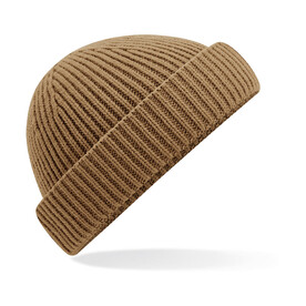 Beechfield Harbour Beanie, Biscuit, One Size bedrucken, Art.-Nr. 959690110