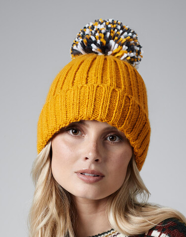 Beechfield Hygge Beanie, Off White, One Size bedrucken, Art.-Nr. 961690060