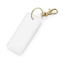 Bag Base Boutique Key Clip, Soft White, One Size bedrucken, Art.-Nr. 964290010