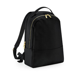 Bag Base Boutique Backpack, Black, One Size bedrucken, Art.-Nr. 970291010