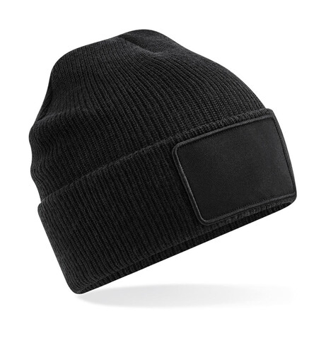 Beechfield Removable Patch Thinsulate™ Beanie, Graphite Grey, One Size bedrucken, Art.-Nr. 974691310