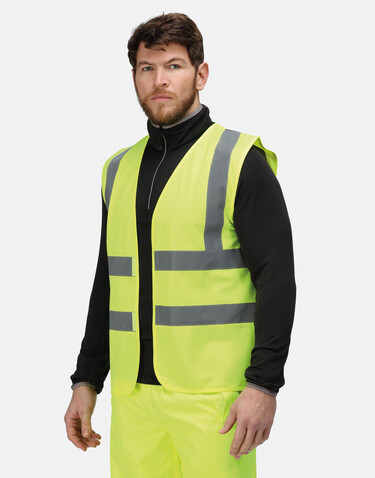 Regatta Pro Hi Vis Vest, Orange, 3XL bedrucken, Art.-Nr. 985174128