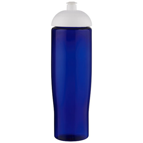 H2O Active® Eco Tempo 700 ml Sportflasche mit Stülpdeckel, weiss, blau bedrucken, Art.-Nr. 21045103
