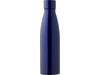 Doppelwandige Trinkflasche aus Edelstahl Marcelino – Blau bedrucken, Art.-Nr. 005999999_835488