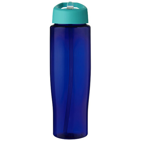 H2O Active® Eco Tempo 700 ml Sportflasche mit Ausgussdeckel, aquablau, blau bedrucken, Art.-Nr. 21044951