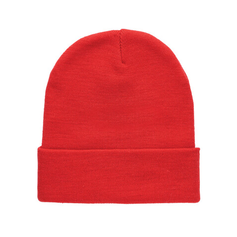 Impact Polylana® Beanie mit AWARE™ Tracer luscious red bedrucken, Art.-Nr. P453.484
