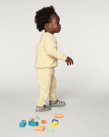 Baby Changer - Das Iconic Baby-Rundhals-Sweatshirt - Butter - 6-12 m/68-80cm bedrucken, Art.-Nr. STSB920C078B2