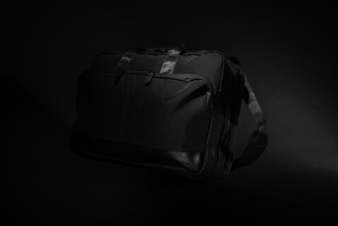 Swiss Peak AWARE™ Executive 2-in-1 Laptop-Rucksack schwarz bedrucken, Art.-Nr. P762.711