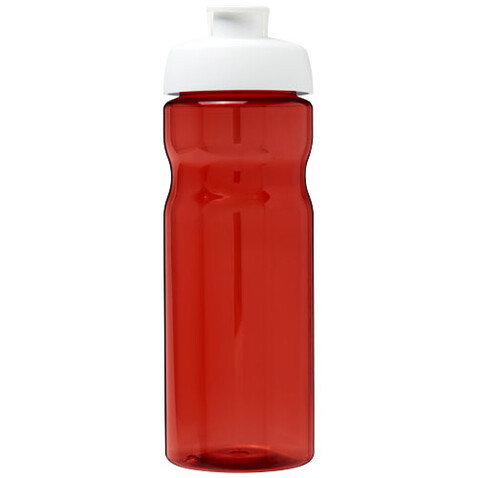 H2O Active® Eco Base 650 ml Sportflasche mit Klappdeckel, rot, weiss bedrucken, Art.-Nr. 21009717 H2O Active® Eco Base 650 ml Sportflasche mit Klappdeckel, rot, weiss bedrucken, Art.-Nr. 21009717