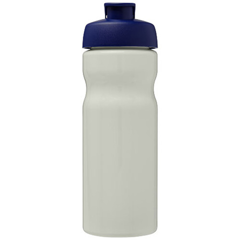 H2O Active® Eco Base 650 ml Sportflasche mit Klappdeckel, elfenbeinweiß, blau bedrucken, Art.-Nr. 21009722 H2O Active® Eco Base 650 ml Sportflasche mit Klappdeckel, elfenbeinweiß, blau bedrucken, Art.-Nr. 21009722