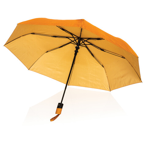 21&quot; Impact AWARE™ 190T Mini-Regenschirm mit Auto-Open sundial orange bedrucken, Art.-Nr. P850.438