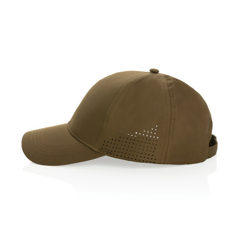 Impact AWARE™ rPET 6-Panel-Sportkappe grün bedrucken, Art.-Nr. P453.257