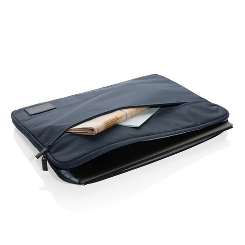 Impact AWARE™ 15.6&quot; Laptop-Sleeve navy blau bedrucken, Art.-Nr. P788.115