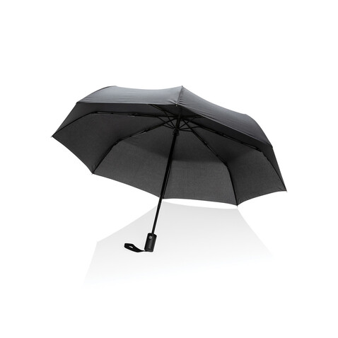 21&quot; Impact AWARE™ RPET 190T Mini-Schirm automatic open/close schwarz bedrucken, Art.-Nr. P850.601