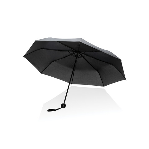 20.5&quot; Impact AWARE™ RPET 190T Mini-Schirm schwarz bedrucken, Art.-Nr. P850.581