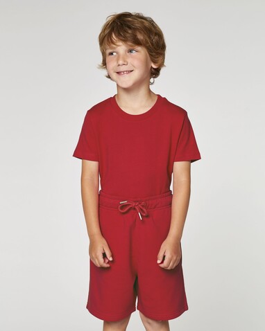 Mini Bolter - Die Kinder-Joggingshorts - Red - 7-8/122-128cm bedrucken, Art.-Nr. STBK102C00407