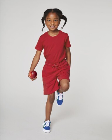 Mini Bolter - Die Kinder-Joggingshorts - Red - 5-6/110-116cm bedrucken, Art.-Nr. STBK102C00405