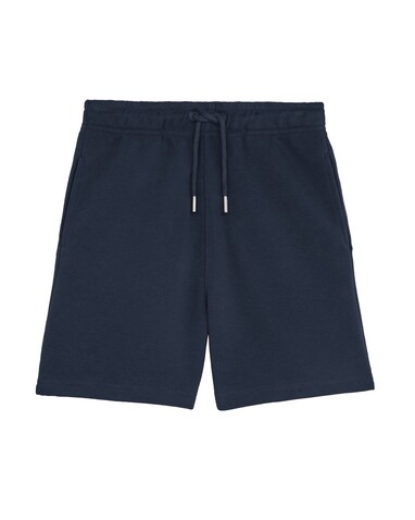 Mini Bolter - Die Kinder-Joggingshorts - French Navy - 7-8/122-128cm bedrucken, Art.-Nr. STBK102C72707